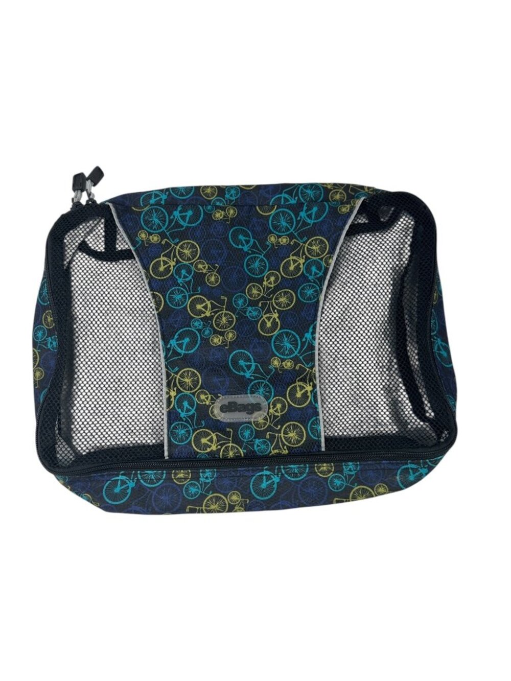 eBags Travel Packing Cube Bicycle Print Travel Organizer Mesh Bag EB2061